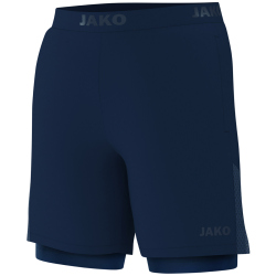 JAKO Power 2in1 Trainingsshorts 900 - marine M