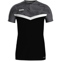 JAKO Iconic Poloshirt 801 - schwarz/anthrazit S