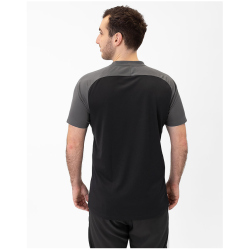 JAKO Iconic Poloshirt 801 - schwarz/anthrazit L
