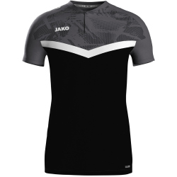 JAKO Iconic Poloshirt 801 - schwarz/anthrazit 3XL