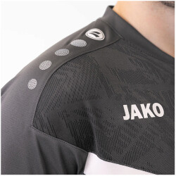 JAKO Iconic Poloshirt 801 - schwarz/anthrazit 4XL