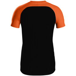 JAKO Iconic Poloshirt 807 - schwarz/neonorange S