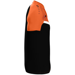 JAKO Iconic Poloshirt 807 - schwarz/neonorange S