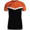 JAKO Iconic Poloshirt 807 - schwarz/neonorange S