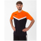 JAKO Iconic Poloshirt 807 - schwarz/neonorange L