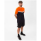 JAKO Iconic Poloshirt 807 - schwarz/neonorange L