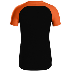 JAKO Iconic Poloshirt 807 - schwarz/neonorange 3XL