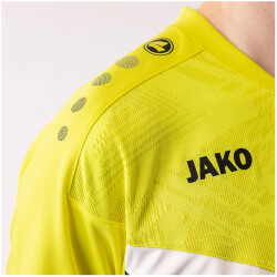 JAKO Iconic Poloshirt 808 - schwarz/soft yellow L