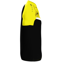 JAKO Iconic Poloshirt 808 - schwarz/soft yellow 3XL