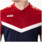 JAKO Iconic Poloshirt 901 - marine/chili rot 3XL