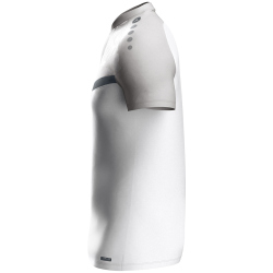 JAKO Iconic Poloshirt 016 - wei&szlig;/soft grey/anthra light S