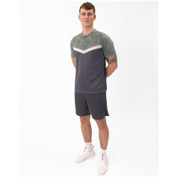 JAKO Iconic Poloshirt 852 - anthra light/mintgr&uuml;n/soft grey L