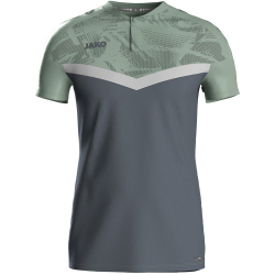 JAKO Iconic Poloshirt 852 - anthra light/mintgr&uuml;n/soft grey 3XL