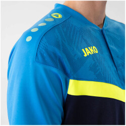 JAKO Iconic Poloshirt 914 - marine/jako blau/neongelb S