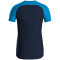 JAKO Iconic Poloshirt 914 - marine/jako blau/neongelb S