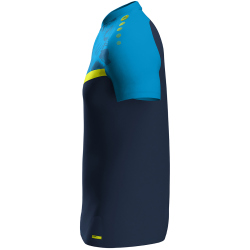JAKO Iconic Poloshirt 914 - marine/jako blau/neongelb L