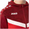 JAKO Iconic Trainingsjacke mit Kapuze Damen 103 - rot/weinrot 34