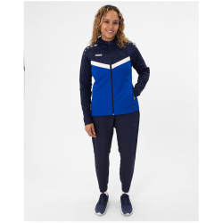 JAKO Iconic Trainingsjacke mit Kapuze Damen 403 - royal/marine 34