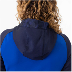 JAKO Iconic Trainingsjacke mit Kapuze Damen 403 - royal/marine 34
