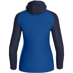 JAKO Iconic Trainingsjacke mit Kapuze Damen 403 - royal/marine 34