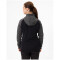 JAKO Iconic Trainingsjacke mit Kapuze Damen 801 - schwarz/anthrazit 38