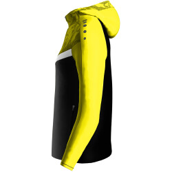 JAKO Iconic Trainingsjacke mit Kapuze Damen 808 - schwarz/soft yellow 38