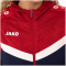 JAKO Iconic Trainingsjacke mit Kapuze Damen 901 - marine/chili rot 34