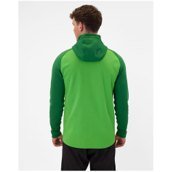 JAKO Iconic Trainingsjacke mit Kapuze 222 - soft green/sportgrün S