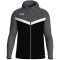 JAKO Iconic Trainingsjacke mit Kapuze 801 - schwarz/anthrazit S
