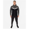 JAKO Iconic Trainingsjacke mit Kapuze 801 - schwarz/anthrazit S