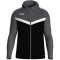 JAKO Iconic Trainingsjacke mit Kapuze 801 - schwarz/anthrazit M