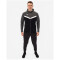 JAKO Iconic Trainingsjacke mit Kapuze 801 - schwarz/anthrazit L