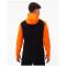 JAKO Iconic Trainingsjacke mit Kapuze 807 - schwarz/neonorange XL