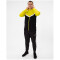JAKO Iconic Trainingsjacke mit Kapuze 808 - schwarz/soft yellow M