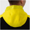 JAKO Iconic Trainingsjacke mit Kapuze 808 - schwarz/soft yellow M