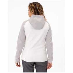 JAKO Iconic Trainingsjacke mit Kapuze Damen 016 - weiß/soft grey/anthra light 34