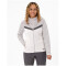 JAKO Iconic Trainingsjacke mit Kapuze Damen 016 - weiß/soft grey/anthra light 36