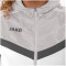 JAKO Iconic Trainingsjacke mit Kapuze Damen 016 - weiß/soft grey/anthra light 36