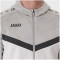 JAKO Iconic Trainingsjacke mit Kapuze 016 - weiß/soft grey/anthra light S