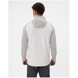 JAKO Iconic Trainingsjacke mit Kapuze 016 - weiß/soft grey/anthra light L