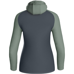 JAKO Iconic Trainingsjacke mit Kapuze Damen 852 - anthra...