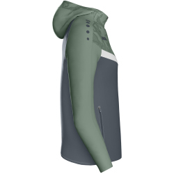 JAKO Iconic Trainingsjacke mit Kapuze Damen 852 - anthra...