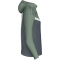 JAKO Iconic Trainingsjacke mit Kapuze Damen 852 - anthra light/mintgrün/soft grey 34