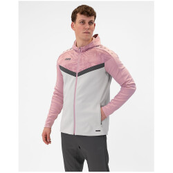 JAKO Iconic Trainingsjacke mit Kapuze 851 - soft...