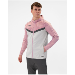 JAKO Iconic Trainingsjacke mit Kapuze 851 - soft...
