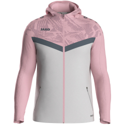 JAKO Iconic Trainingsjacke mit Kapuze 851 - soft...
