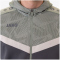 JAKO Iconic Trainingsjacke mit Kapuze 852 - anthra light/mintgrün/soft grey S