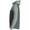 JAKO Iconic Trainingsjacke mit Kapuze 852 - anthra light/mintgrün/soft grey S
