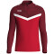 JAKO Iconic 1/4-Zip Sweatshirt 103 - rot/weinrot L