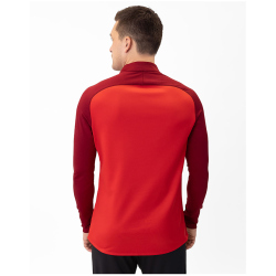 JAKO Iconic 1/4-Zip Sweatshirt 103 - rot/weinrot S
